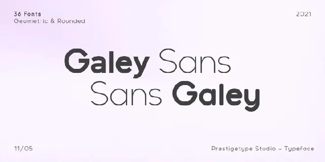 Galey font