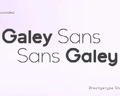 Galey font