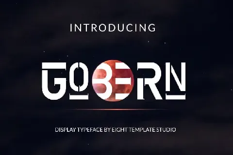 Gobern Display font