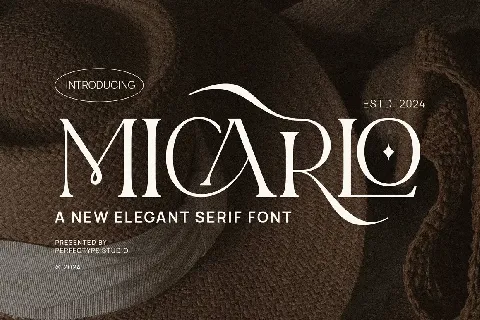 Micarlo font