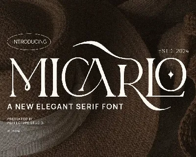 Micarlo font