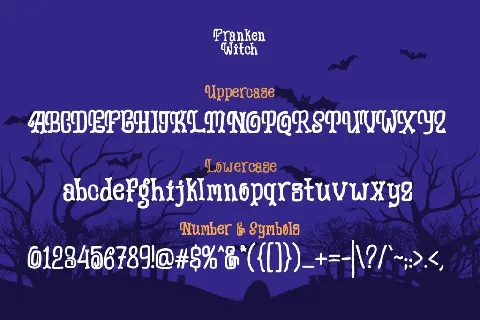 Franken Witch DEMO font