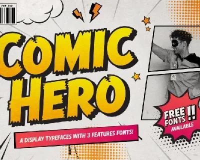 Comic Hero font