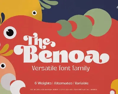 Benoa Family font