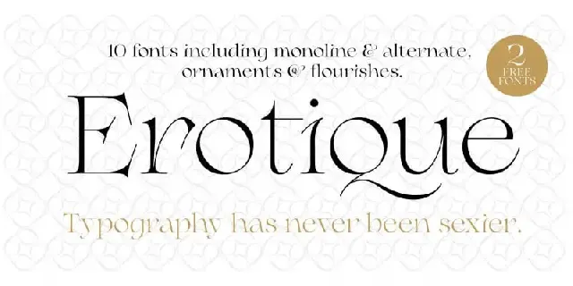 Erotique Serif Family font