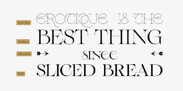 Erotique Serif Family font