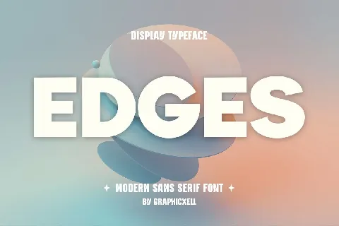 Edges font