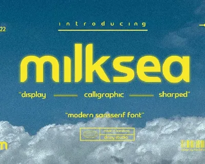 Milksea font