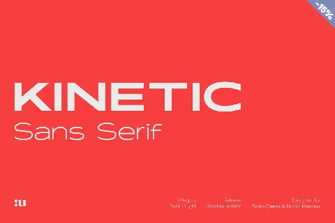 Kinetic Sans Serif Typeface font