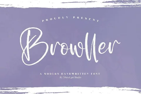 Browller font