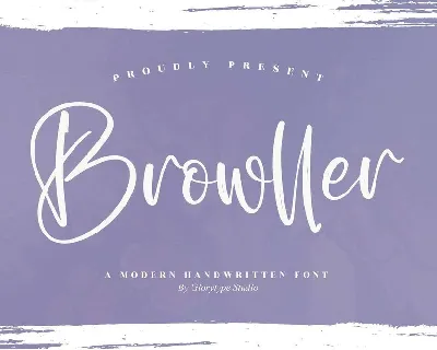 Browller font