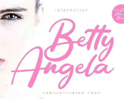 Betty Angela font