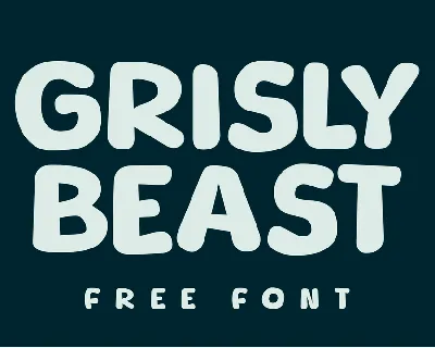 Grisly Beast font