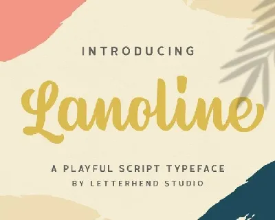 Lanoline font