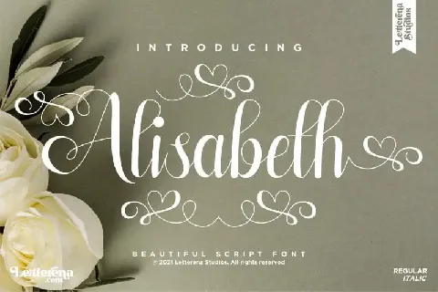 Alisabeth Script font