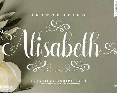 Alisabeth Script font