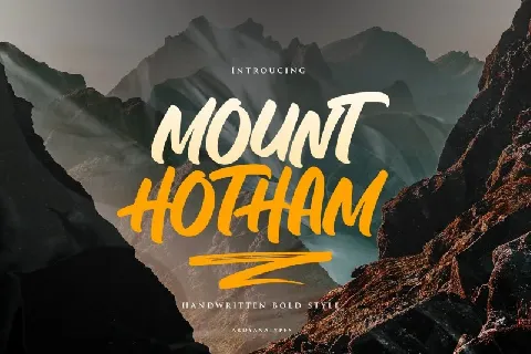 Hotham Script font