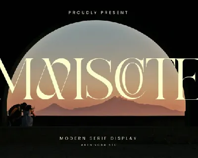 Maviscote font