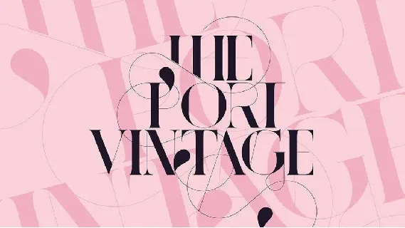 Port Vintage font