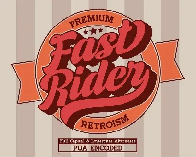 Fast Rider font