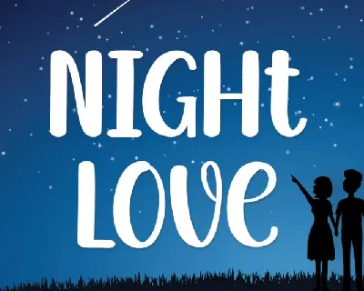Night Love font