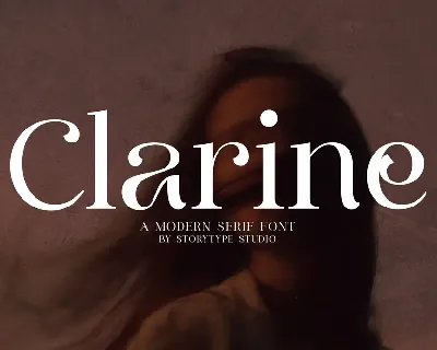 Clarine font