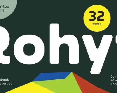 Rohyt Family font