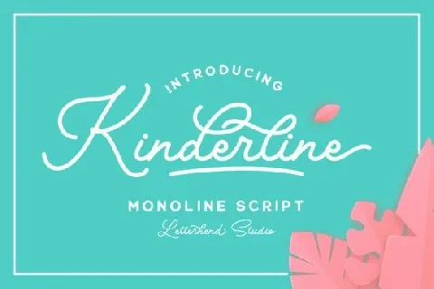 Kinderline font