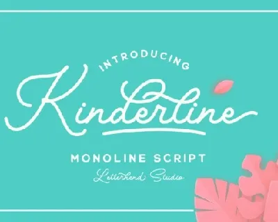 Kinderline font