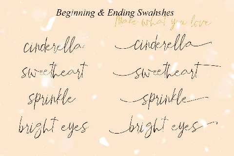 Winter Paradise Script font