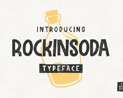 Rockinsoda Typeface font
