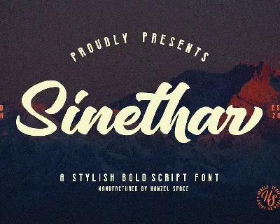 Sinethar font