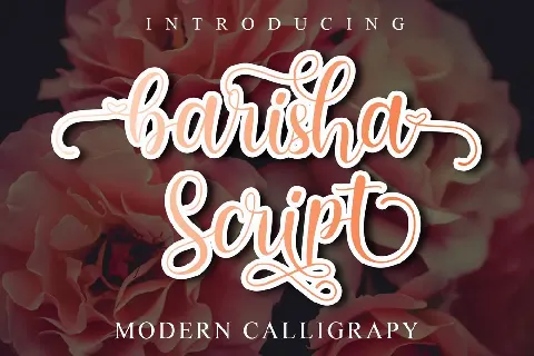 barisha script - Personal Use font