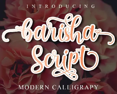 barisha script - Personal Use font