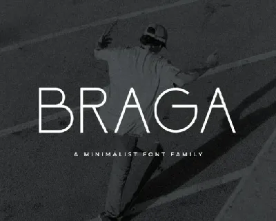 Braga Sans Serif font