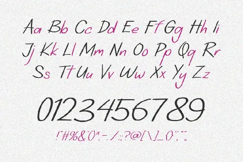 SHABUGA font