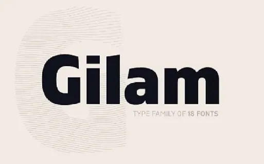Gilam Family Free font