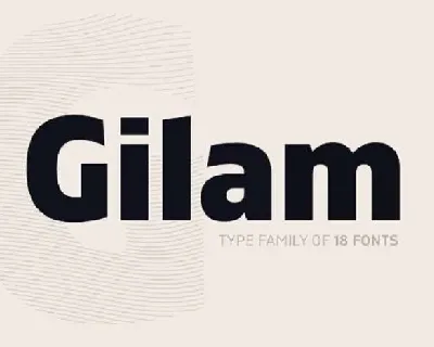 Gilam Family Free font