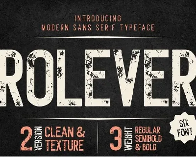 Rolever font