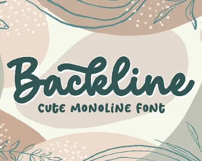 Backline font