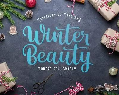 Winter Beauty Script font