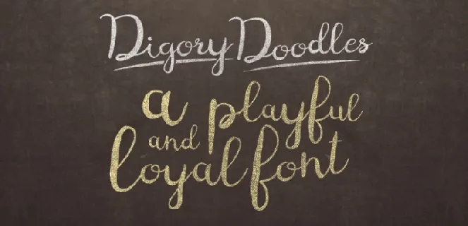 Digory Doodles font