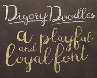 Digory Doodles font