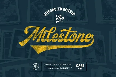 Milestone font