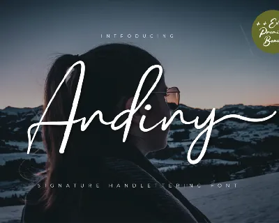 Andiny font