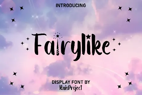 Fairylike Demo font