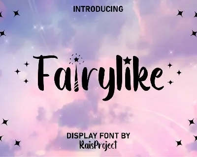 Fairylike Demo font