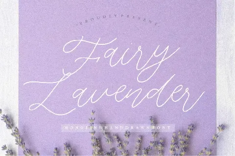 Fairy Lavender font