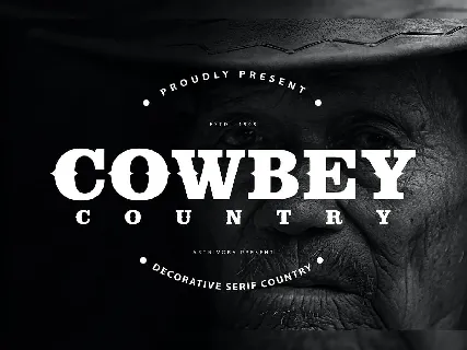 Cowbey Country font