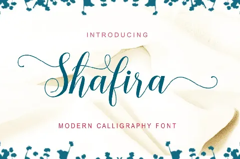 Shafira font